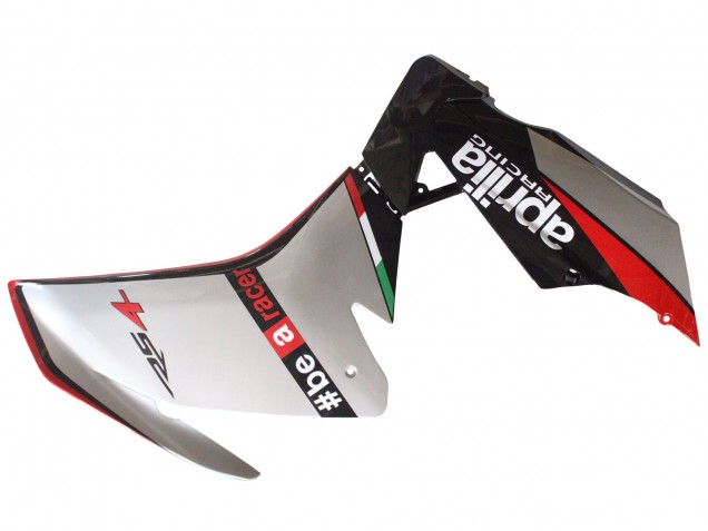 Carenados Moto Aprilia RS4 50 125 2012-2018 - Plata Rojo Negro Brillante