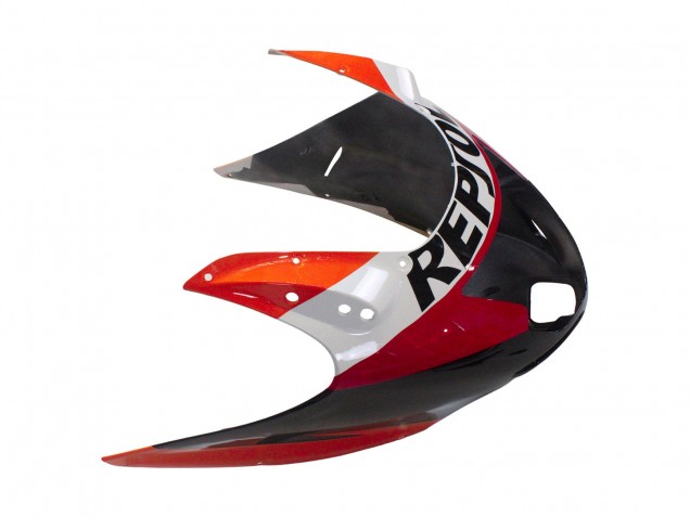Carenados Moto ABS Honda CBR1100XX Blackbird 1996-2007 - Naranja Blanco Rojo Negro Brillante Repsol