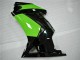 Carenados Moto Kawasaki EX250 2008-2012 - Negro Brillante Verde
