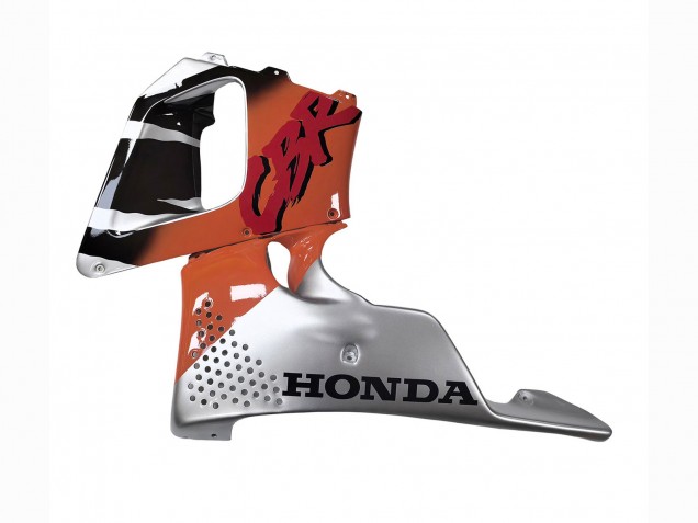 Carenados Moto Honda CBR900RR 893 1994-1995 - Plata Naranja Negro Brillante