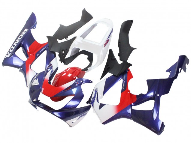 Carenados Moto Honda CBR900RR 929 2000-2001 - Blanco Rojo Azul