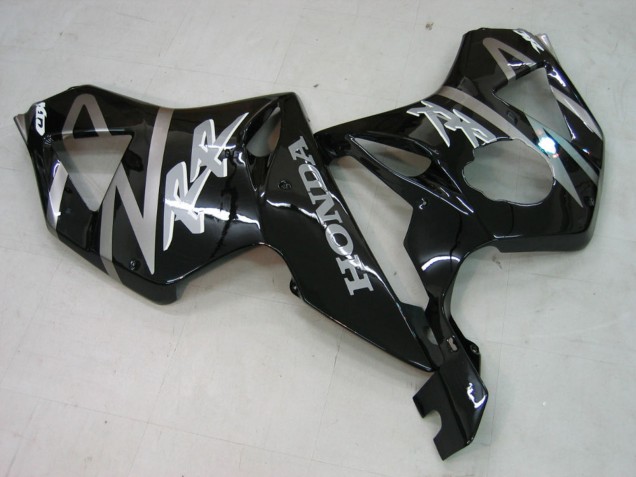 Carenados Moto Honda CBR900RR 954 2002-2003 - Plata Negro Brillante