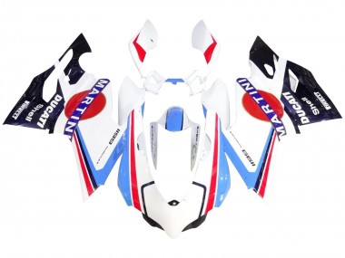 Carenados Moto Ducati 1199 2011-2014 - Blanco Rojo Azul Negro Brillante Martini
