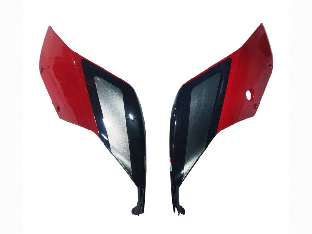 Carenados Moto Ducati 1199 2011-2014 - Rojo Plata Negro