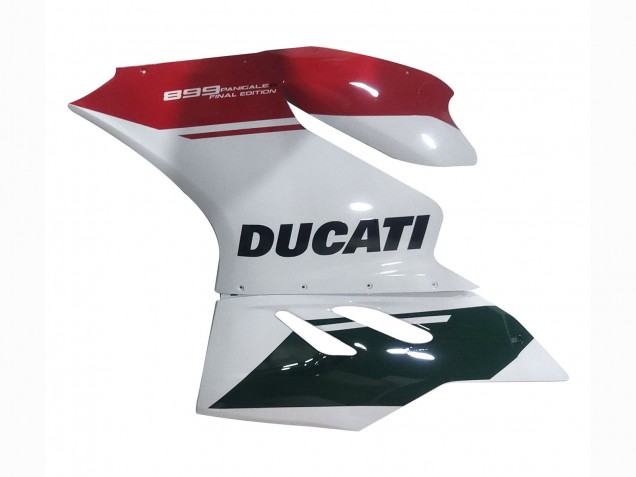 Carenados Moto Ducati Panigale 899 2011-2014 - Blanco Rojo Negro Brillante