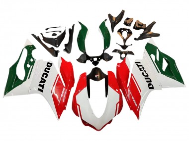 Carenados Moto Ducati 1299 2015-2020 - Blanco Rojo Verde Negro Mate
