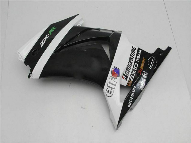 Carenados Moto Kawasaki EX250 2008-2012 - Blanco Negro Verde