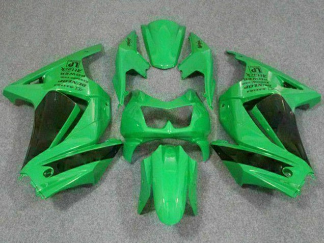 Carenados Moto Kawasaki EX250 2008-2012 - Verde Negro