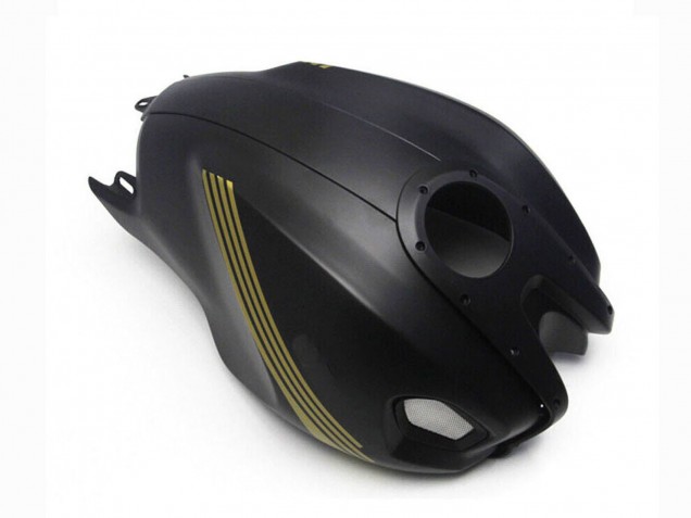 Carenados Moto Ducati Monster 696 796 1100 1100S 2008-2012 - Negro Mate Oro