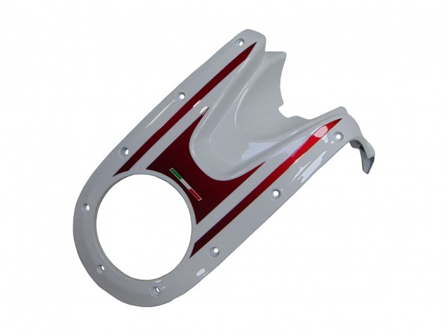 Carenados Moto Ducati Monster 696 796 1100 1100S 2008-2012 - Blanco Rojo Negro Brillante