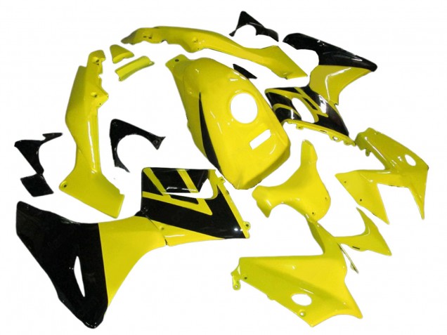 Carenados Moto Honda CBR125R 2002-2006 - Amarillo Negro Brillante