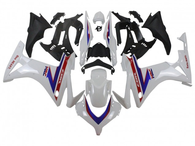 Carenados Moto Honda CBR500R 2013-2015 - Blanco Rojo Azul HRC