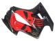 Carenados Moto Honda VFR 800 2002-2013 - Negro Brillante Rojo