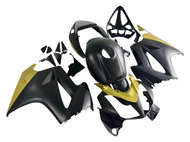 Carenados Moto Honda VFR 800 2002-2013 - Amarillo Negro Mate