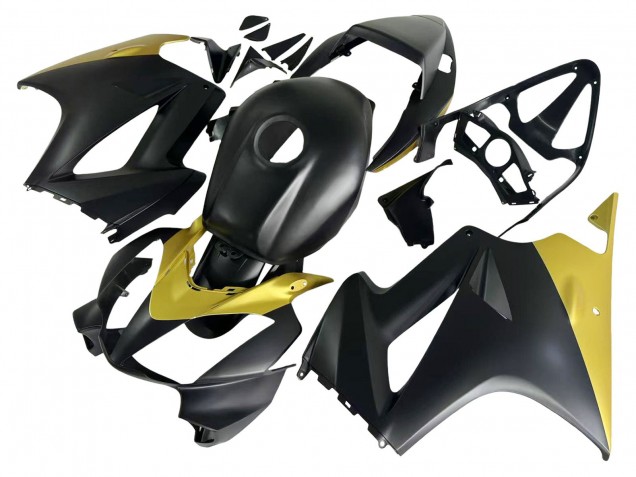 Carenados Moto Honda VFR 800 2002-2013 - Amarillo Negro Mate