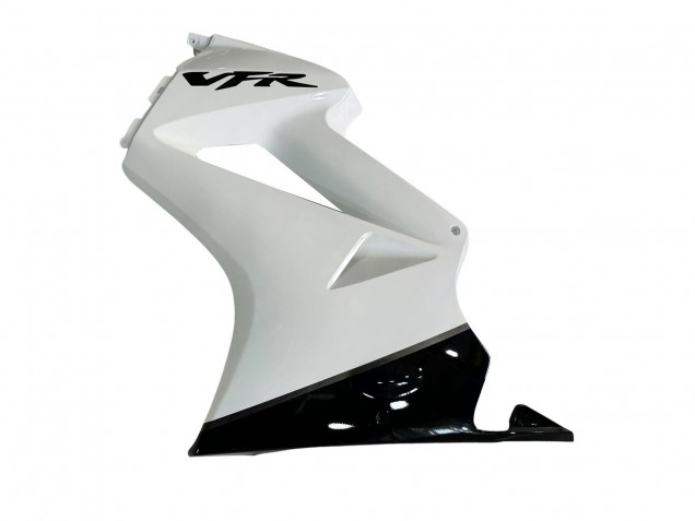 Carenados Moto Honda VFR 800 2002-2013 - Blanco Perla Negro Brillante Calcomanía