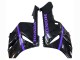 Carenados Moto Honda CBR1000RR 2004-2005 - Negro Brillante Púrpura Raya