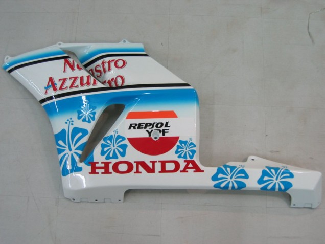Carenados Moto Honda CBR1000RR 2004-2005 - Blanco Azul Nieve Nastro Azzurro 46