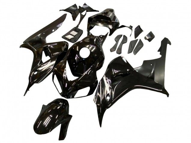 Carenados Moto Honda CBR1000RR 2006-2007 - Negro Brillante Negro Mate