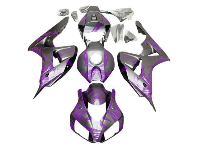 Carenados Moto Honda CBR1000RR 2006-2007 - Plata Púrpura Claro