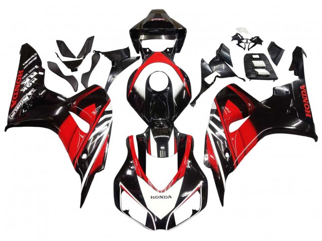 Carenados Moto Honda CBR1000RR 2006-2007 - Rojo Negro Brillante