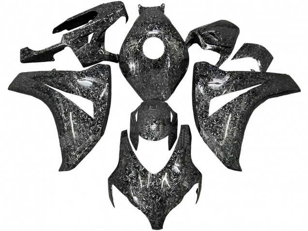 Carenados Moto Honda CBR1000RR 2008-2011 - Negro Falsificado FibraCarbono