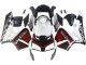 Carenados Moto Honda CBR600RR 2003-2004 - Blanco Rojo Negro Brillante Monstruo