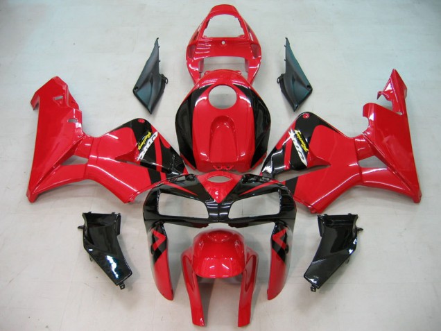 Carenado Moto Honda CBR600RR 2005-2006 - Rojo Negro