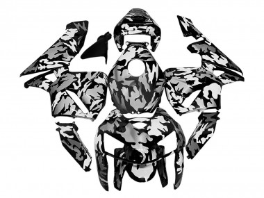 Carenados Moto Honda CBR600RR 2005-2006 - Negro Blanco Gris Camouflage