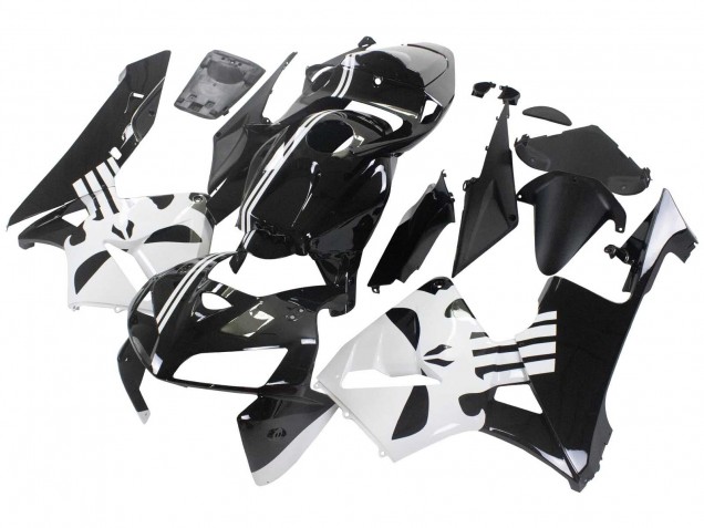 Carenado Moto Honda CBR600RR 2005-2006 - Negro Blanco