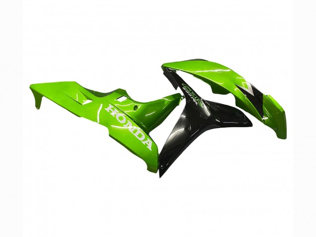 Kits Carenado Moto Honda CBR600RR 2007-2008 - Verde Negro Brillante