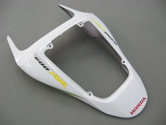 Carenados Moto Honda CBR600RR 2007-2008 - Blanco Verde Amarillo Negro Brillante Hannspree