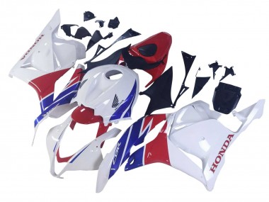 Carenados Moto Honda CBR600RR 2009-2012 - Blanco Rojo Azul