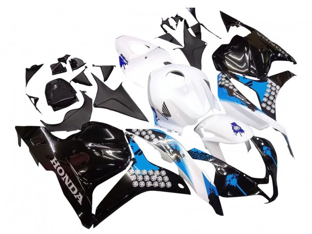 Kit Carenados Moto Honda CBR600RR 2009-2012 - Blanco Azul Negro Brillante