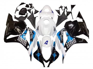 Kit Carenados Moto Honda CBR600RR 2009-2012 - Blanco Azul Negro Brillante