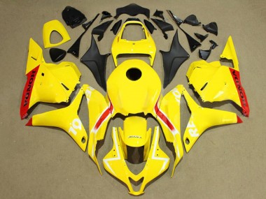Carenados Moto Honda CBR600RR 2009-2012 - Amarillo Rojo Blanco Repsol