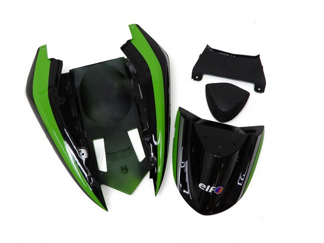 Carenados Moto Kawasaki ZX10R 2004-2005 - Blanco Negro Verde Elf