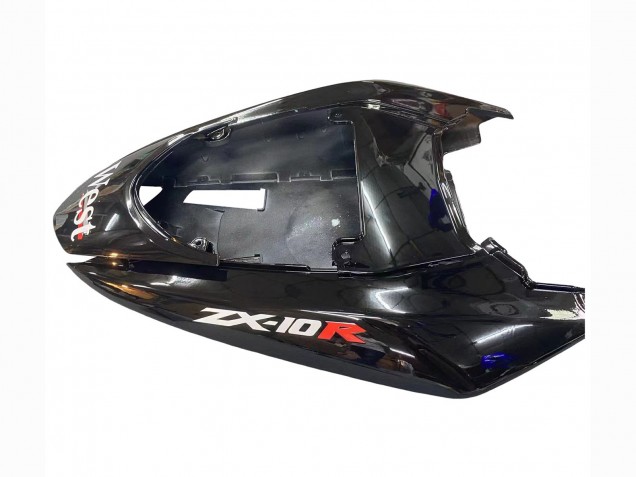 Carenados Moto Kawasaki ZX10R 2004-2005 - Blanco Negro West Ninja