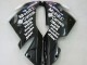 Carenados Moto Kawasaki ZX10R 2004-2005 - Blanco Negro West Ninja