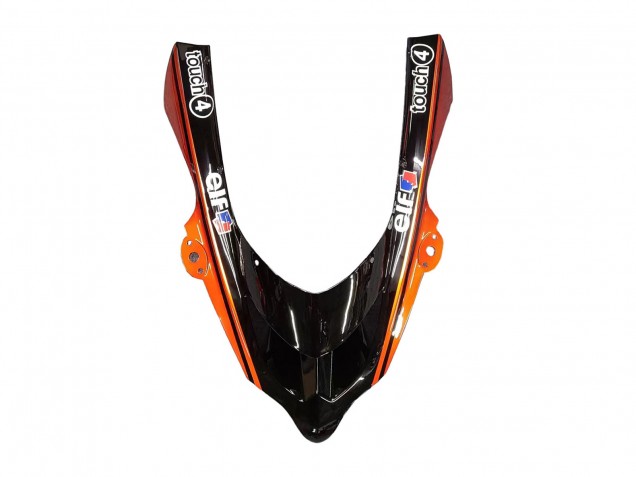 Carenados Moto Kawasaki ZX10R 2004-2005 - Burnt Naranja Negro Monstruo Elf