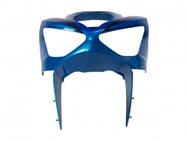 Carenados Moto Kawasaki ZX6R 2003-2004 - Azul Blanco Rojo Tiburón