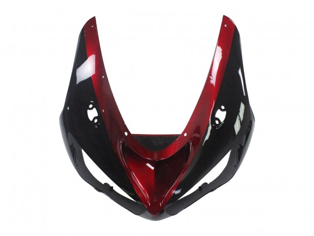 Carenado Moto Kawasaki ZX6R 2005-2006 - Rojo Negro Brillante