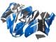 Carenados Moto Kawasaki ZX6R 2007-2008 - Negro Azul Elf