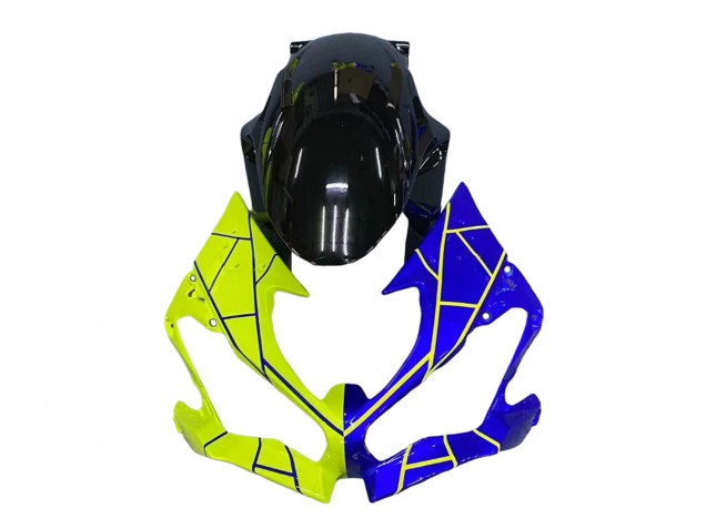 Carenados Moto Kawasaki ZX6R 2019-2022 - Azul Amarillo