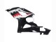 Carenados Moto Suzuki GSXR 1000 2005-2006 - Negro Brillante Rojo Blanco Tiburón