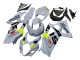 Carenados Moto Suzuki GSXR 1000 2007-2008 - Gris Claro Verde Negro