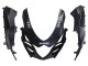 Carenados Moto Suzuki GSXR 1000 2007-2008 - Negro Mate Rojo Calcomanía