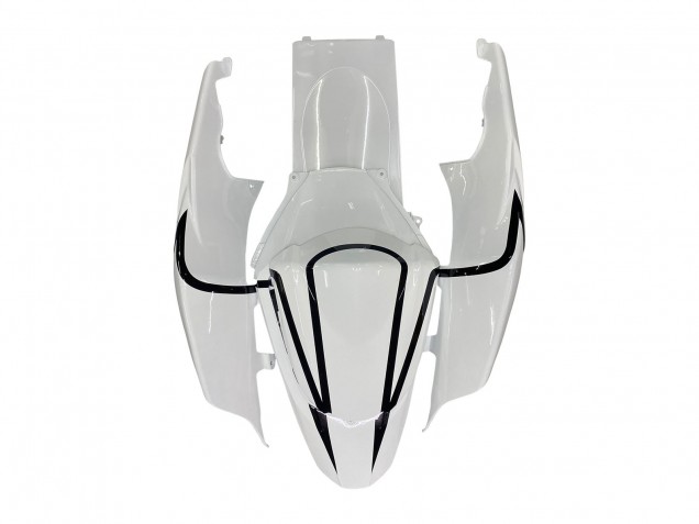 Carenados Moto Suzuki GSXR 1000 2007-2008 - Blanco Negro Alstare Corona Motul
