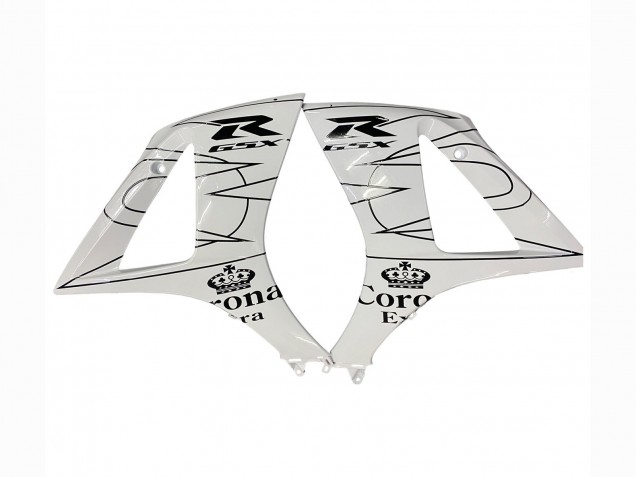 Carenados Moto Suzuki GSXR 1000 2007-2008 - Blanco Negro Alstare Corona Motul
