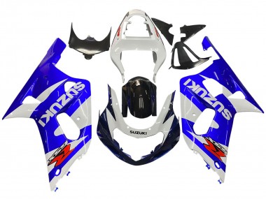 Carenado Moto Suzuki GSXR 600 / GSXR 750 2001-2003 - Blanco Azul Negro Brillante Rojo